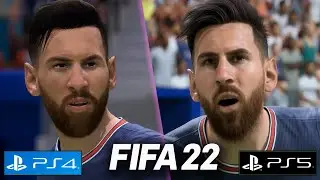 FIFA 22 |  Ps5 vs Ps4 Graphics and Gameplay Comparison (NEXT Gen vs CURRENT Gen)