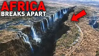 1 MINUTE AGO: Satellite Data Reveals Continent-Scale RIFT TEARING Through Africa