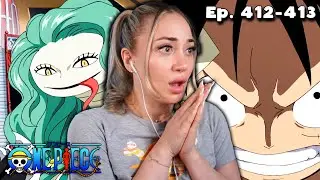 Хаки Завоевателя? Луффи против Сестёр-Змей! - Реакция на 412 и 413 серии One Piece!