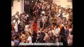 Stadt Schauenstein 1972, 750 Jahrfeier, Historisches Schauspiel, Festzug