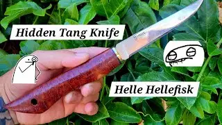 How to make a hidden tang knife; Tips and Tricks