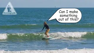 Leftover Waves in Port Aransas | Sweep Talk 506 | Live Mic SUP