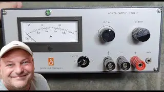 Delta Elektronika E 030-1 DC power supply 30V 1A test teardown