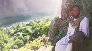 View of booni top during hiking northern area of Pakistan booni valley chitral
