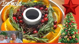 Как сделать красивую форму для льда к праздникам