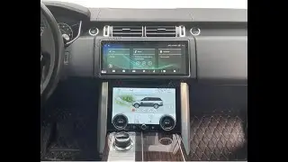 How to install Range Rover L405  AC Panel Air Conditioner Control Screen