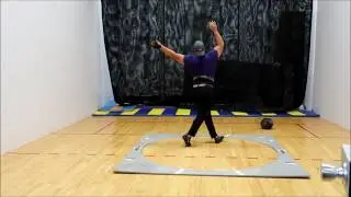 Luis Rivera Week 1 Throwing - Forza Athletics Weight Throw Session