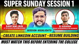 College Jane Ki Taiyari | Super Sunday Session 1  with STBG | C PROGRAMMING Course