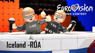 V&AElig;B - R&Oacute;A - Iceland - LEGO Eurovision 2025