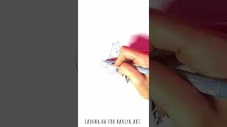 🦄 Draw Moomintroll in Just a Few Steps 🎨✨ Beginner-Friendly 🎞️#shorts #drawing #RavlykArt