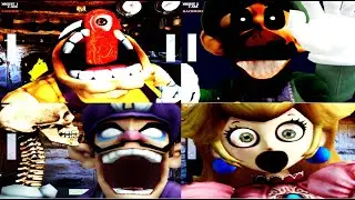 Five Nights at Wario's: CABIN FEVER - All Jumpscares
