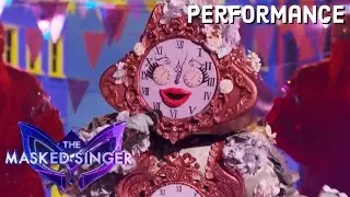 Clock sings &ldquo;Dancing In The Street&rdquo; by Martha And The Vandellas | THE MASKED SINGER | SEASON 11