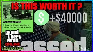OVERTHROWN Mission DOUBLE MONEY, WORTH IT?  BREAKNG RANGS -Mercenaries DLC | GTA5 Online
