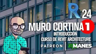 Muro Cortina 1️⃣ | REVIT desde cero | tutorial curso arquitectura nivel bAsico #24