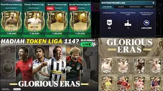 FREE GIFT 114 LEAGUE TOKEN EXCHANGE GLORIOUS ERAS EVENT RESET SEASON RIVAL DIVISION & FC MOBILE L...