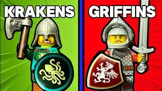 How to Build LEGO Kraken & Griffin Knight Armies! (Pick A Brick Guide)
