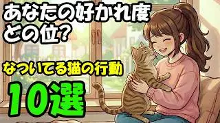 猫がなついてる時の行動10選【一人解説】