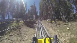 Coaster Ride @ The Grand Lodge on Peak 7