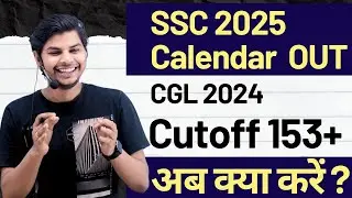Live | SSC CGL 2025 Calendar Out | CGL 2024 Cutoff | MathsWala Vikrant