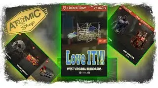 Fallout 76 Atom Shop Today - West Virginia Billboards with a discount