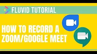 How to Screen Record your Google Hangout/Zoom meeting on Fluvid with System Sound