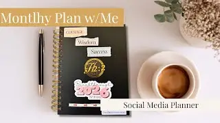Monthly Plan With Me! H2:2 Social Media Planner | Keeping Content Fresh