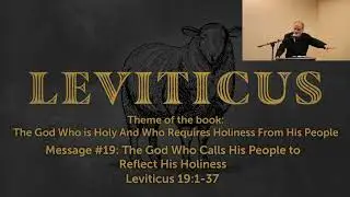 The God Who Calls His People to Reflect His Holiness