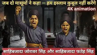 When Two Innocent Children Refused to Convert | The Martyrdom of Chhote Sahibzade | #ChhoteSahibzade
