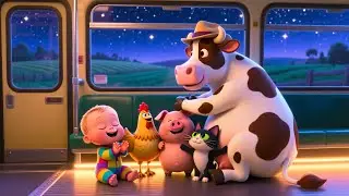 Boom Farm Bus Melody | Nursery Rhyme Song for Kids