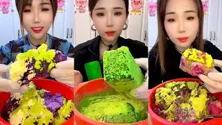 YY MOUTHFUL MATCHA ICE EATING ASMR