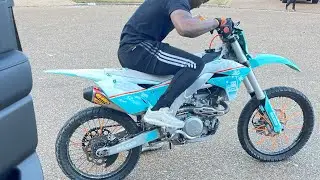 HOW TO RIDE A DIRTBIKE FIRST RIDE | TMANTV
