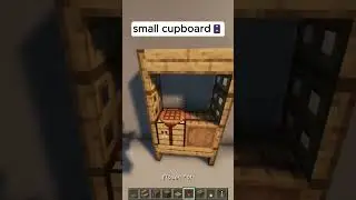 Simple Small Cupboard🗄️| LegendLuap #minecraft #simple #shelf #building
