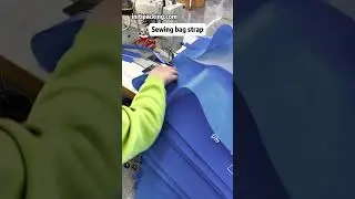 Sewing bag strap #custombag #bagfactory #initipacking