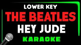 The Beatles - Hey Jude - KARAOKE LOWER KEY