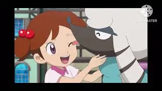 Little Girl Gets Licked by A La Reine Trim Furfrou (My Version)