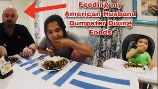 DUMPSTER DIVING FOOD FEEDING MY FAMILY HERE IN US