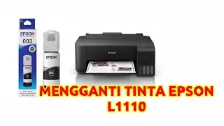 Isi Ulang Tinta Printer Epson L1110 Original 003 || Isi ulang dengan tinta epson 664