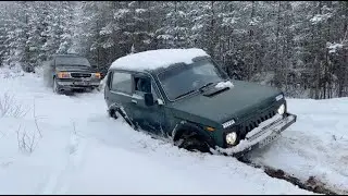 ЗИМНИЙ OFFROAD на НИВЕ. EXPLORER ТЕПЕРЬ ТАНК? | Discovery4 на дежурстве