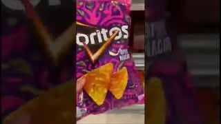 Doritos Spicy Nacho Flavor #shorts #satisfying #trending #asmr #snack #new
