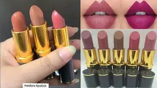 Latest Medora Lipstick Shades with Numbers|Beautiful Medora Lipstick Shades