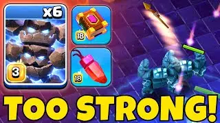 Best Rank Battle Attack Strategy | TH18 Meteor Golem Combo Army (Clash of Clans)