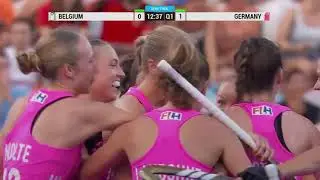 Belgium vs Germany | Semi-Final | Women's EuroHockey Championship 2025