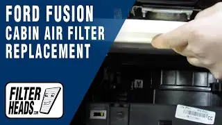 How to Replace Cabin Air Filter 2018 Ford Fusion | AQ1227