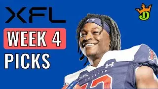 DRAFTKINGS XFL (WEEK 4) | DFS PICKS