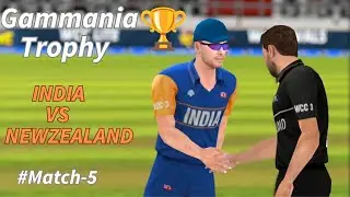 Gammania Trophy !! INDIA VS NEWZEALAND !! Match -5