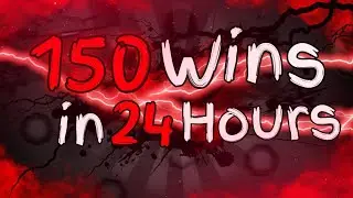 I broke the World Record for most Wins in 24h! | ZombsRoyale.io