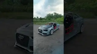 Безумная сборка Audi для дрифта #шорты