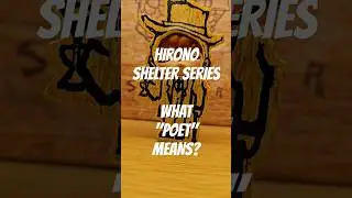 POET Hirono Shelter Series Story Meaning  What does Poet means? #popular #popmart #hirono #fypage