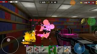 Pixel Gun 3D - Ice Cream Thrower Gameplay