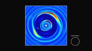 Computer simulation of dust trap formation